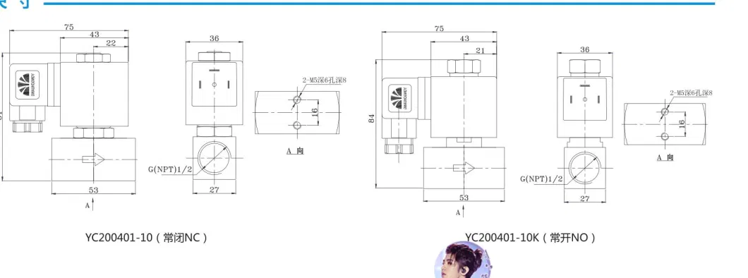 Air Silicone Stainless Steel Low Pressure Normally Open Ventilator Exhalation Solenoid Valve 24V